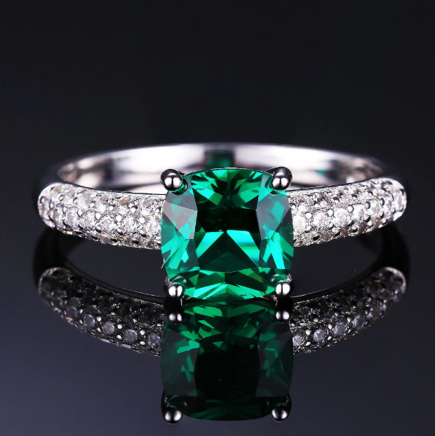 Sada šperků v barvě smaragd 
